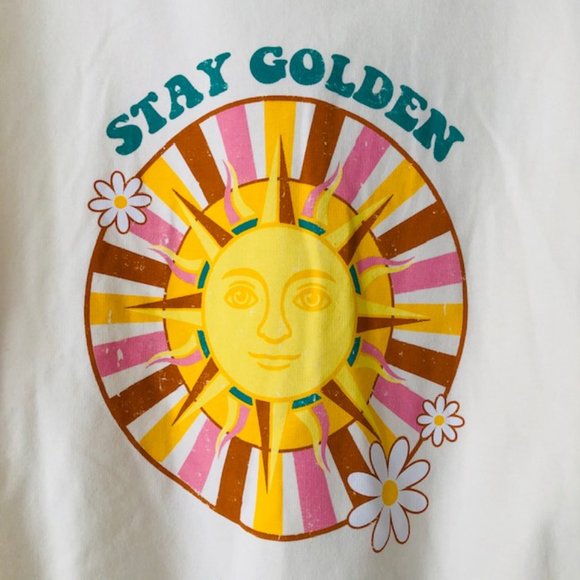 Rebellious One Stay Golden Graphic Hoodie - Picture 8 of 10